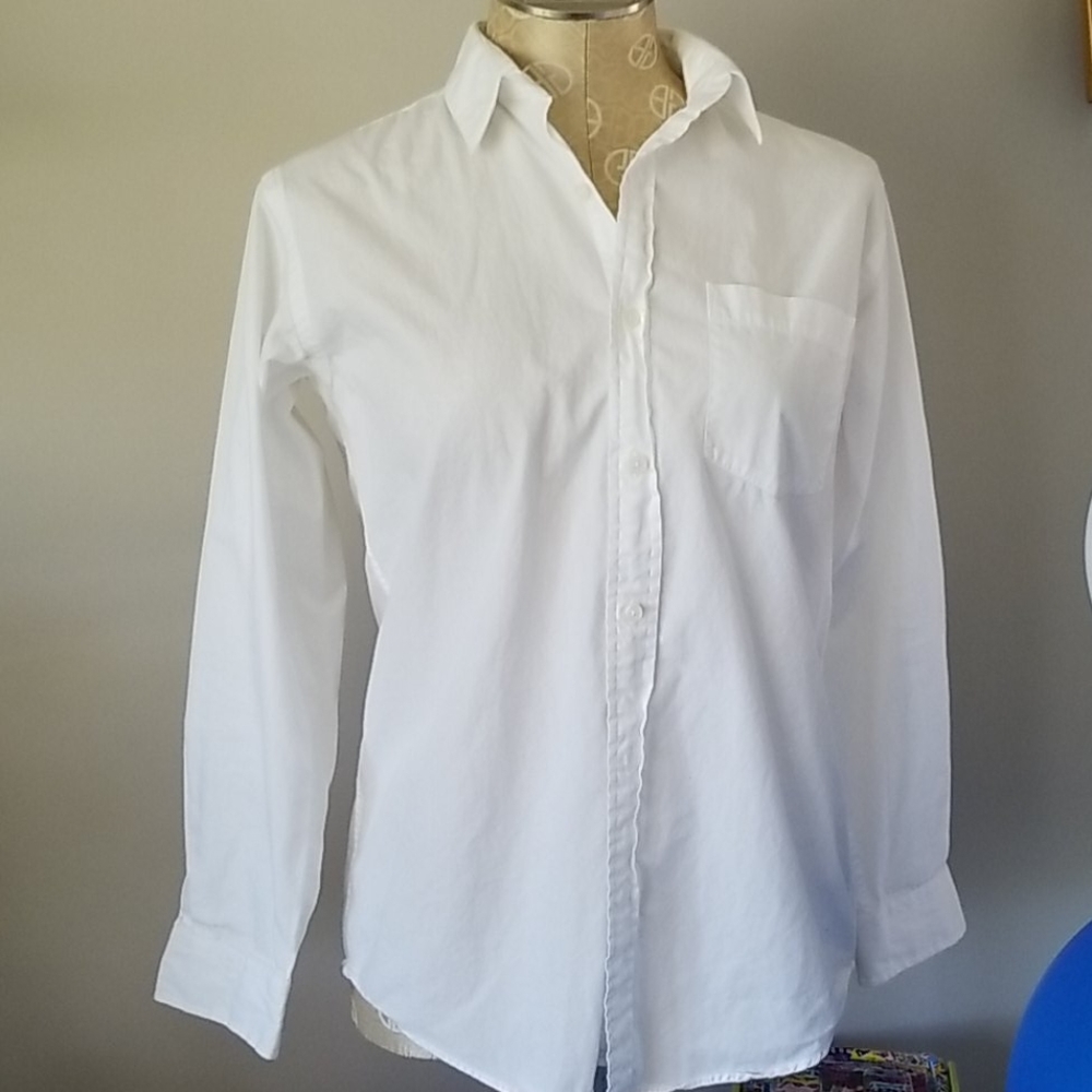 EUC Nordstrom Boys Solid Dress Shirt